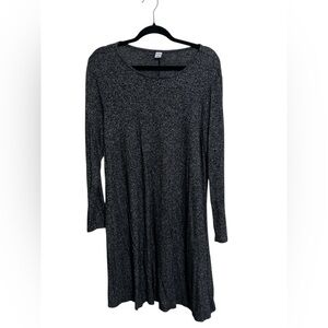 Old Navy Black Long Sleeve Dress
